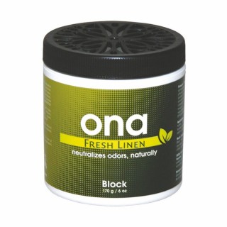 ONA Block Fresh Linen 170g geurneutralisator was compact | ONA Geurneutralisator