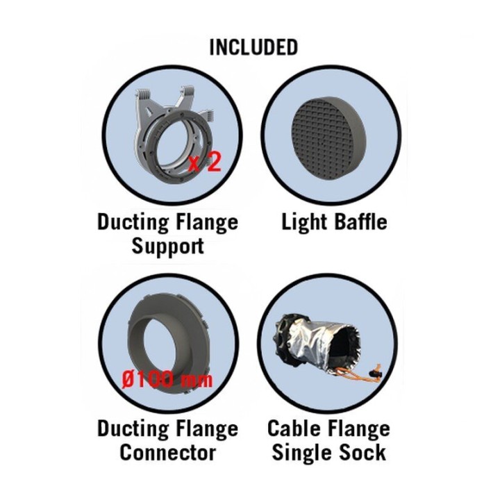 Dark Street V4.0 60x60x158cm afzuig inzuig openingen | Secret Jardin