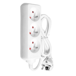 Stekkerdoos 3 stopcontacten compact praktisch kweekruimte | Elektrische Accessoires