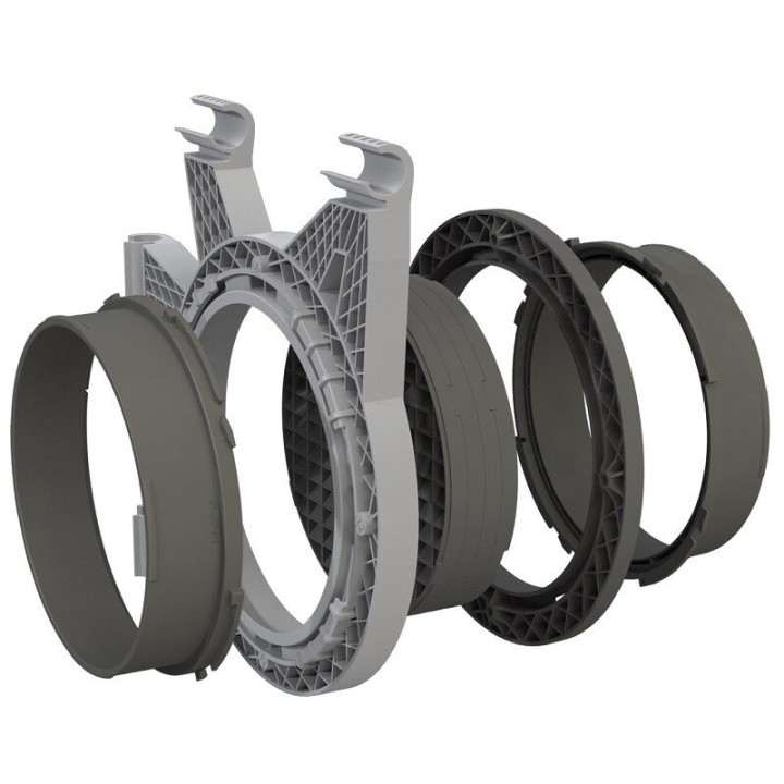 Dark Street 120x60 ritssluitingen brede opening onderhoud | Secret Jardin