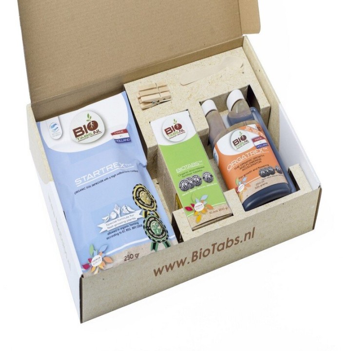 Biotabs Starter Kit dosering per verpotting instructies detail | Biotabs