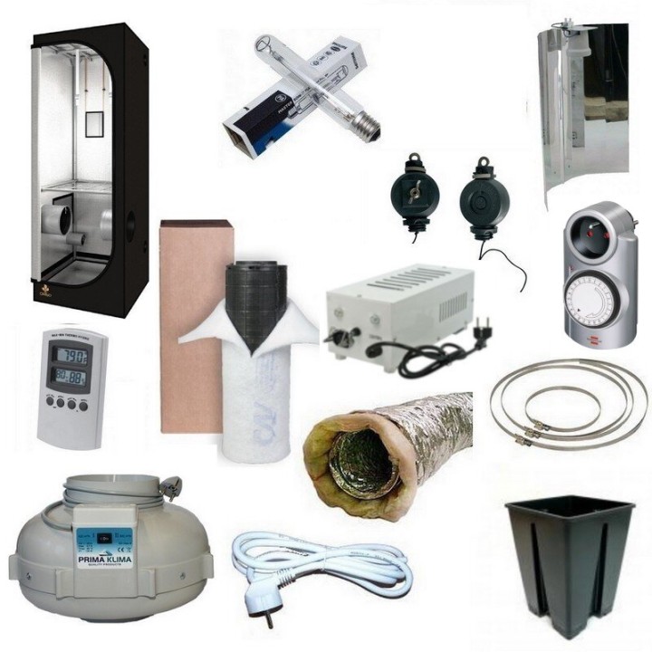 Kit Deluxe Dark Street 60 250W Secret Jardin Optilight compleet | Kweek Kit
