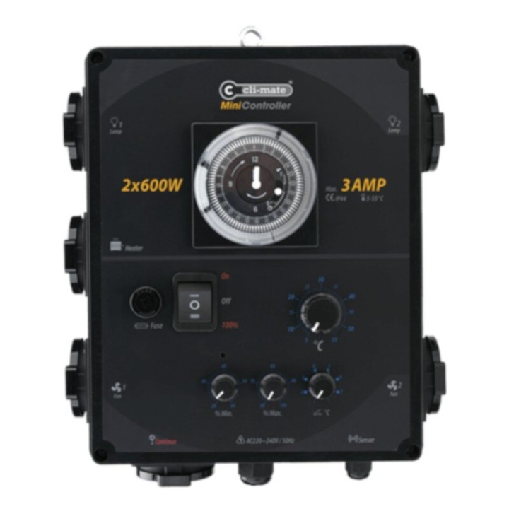 Cli-Mate Mini Controller 3A plug play makkelijk verwarming | Controle Klimaat
