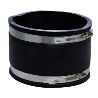Rubber Duct 100mm trillingsdemping stille extractie aansluiting | Secret Jardin Accessoires
