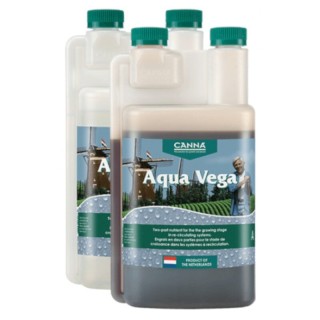 Canna Aqua Vega A+B 2x1l makkelijk stabiel pH waterkweek groei | Canna