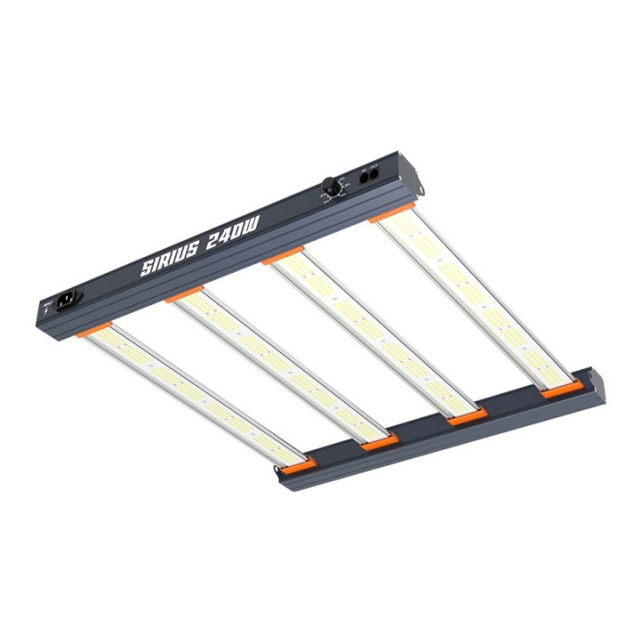 Agrolight Sirius 240W LED diodes balken spectrum close-up | Agrolight LED