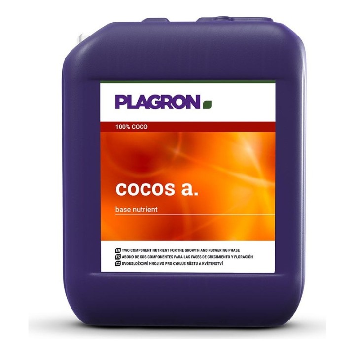 Plagron Cocos A+B 2x10l verpakking etiket groot formaat detail | Plagron