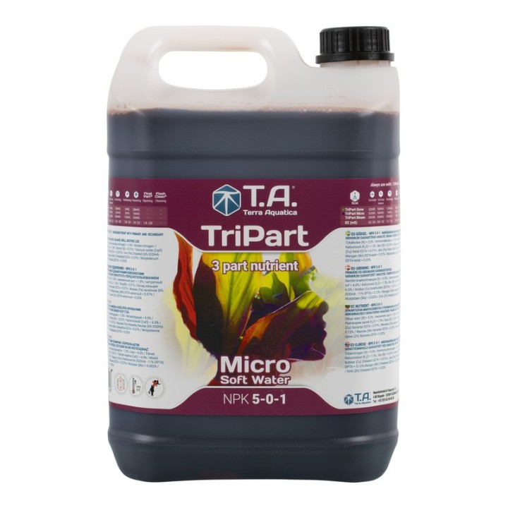 GHE FloraMicro Soft Water 5l  2 - Terra Aquatica