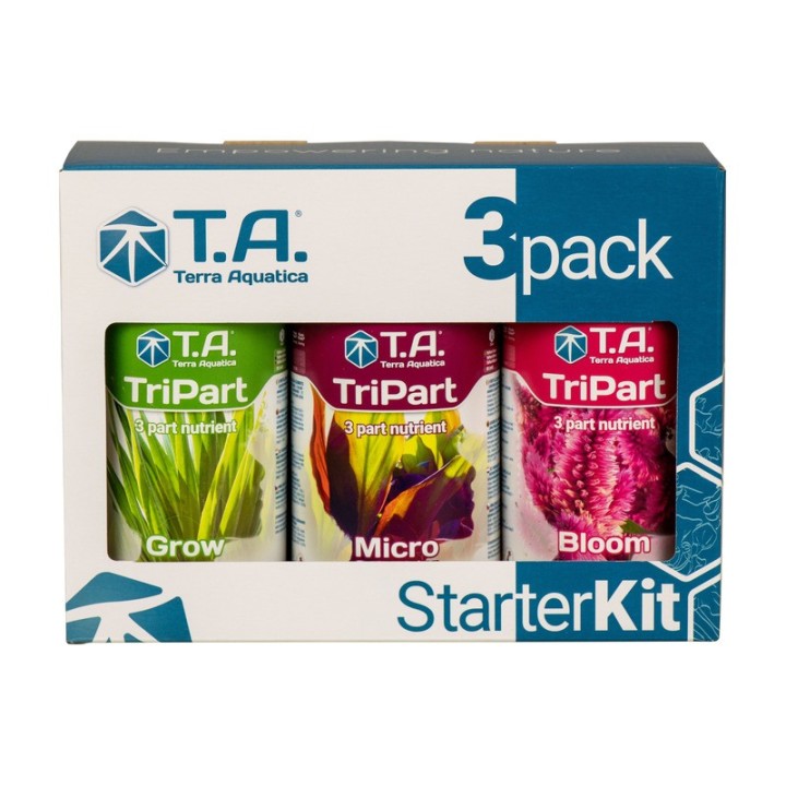 Terra Aquatica Tripack Hard Water driedelig voedingssysteem hard kraanwater | Terra Aquatica